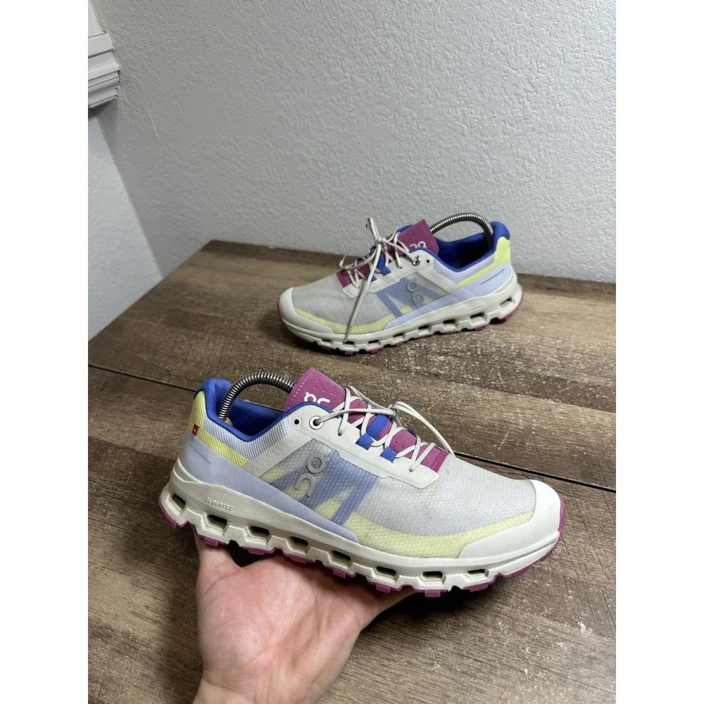 ON CloudVista Running Sneakers Womens Size 10 Heather Rhubarb‎ Shoes 64.98271
